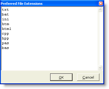 PreferencesFileIOPreferredFileExtensions