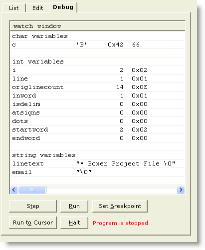 ToolsMacrosDebug