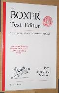 Boxer/DOS manual